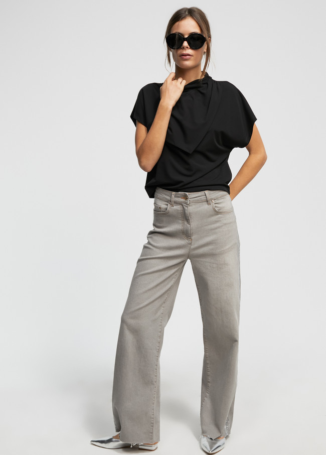 lola casademunt Camiseta cuello perkins