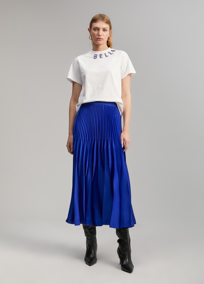 Lola Casademunt Camiseta Detalle Pedrería