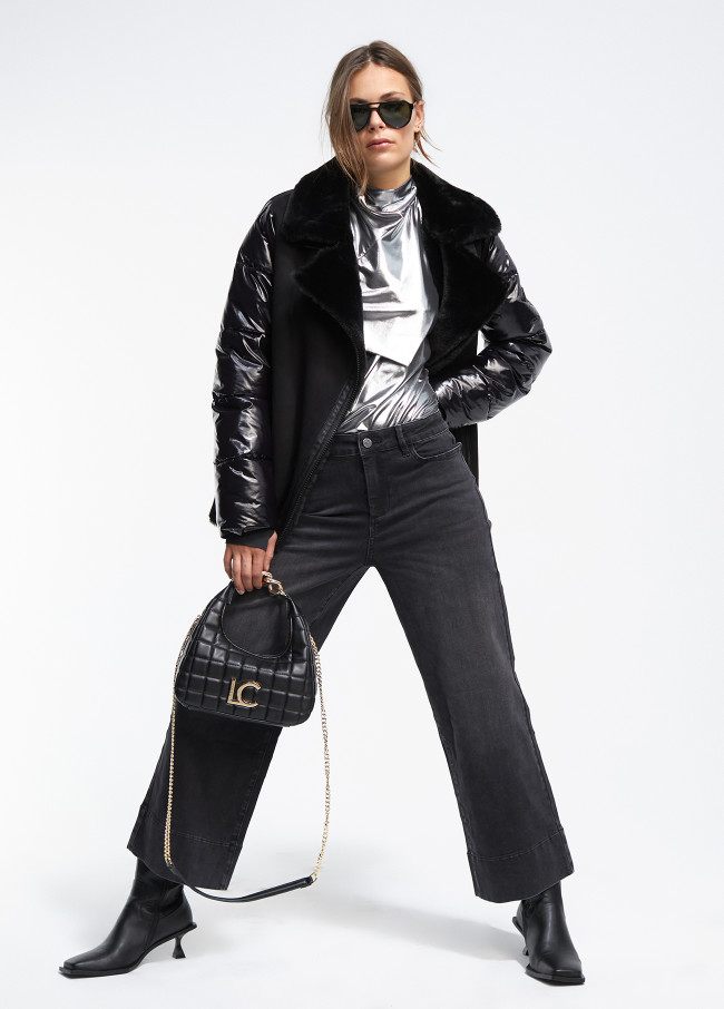 Lola Casademunt Camiseta Laminada Plata