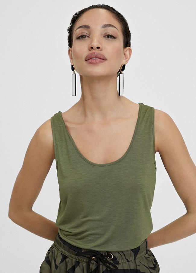 Lola Casademunt Camiseta Lisa De Tirantes