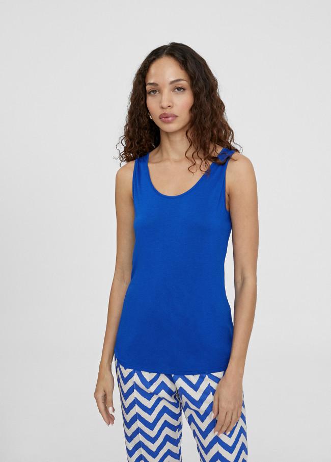 Lola Casademunt Camiseta Lisa De Tirantes