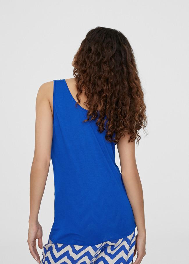 Lola Casademunt Camiseta Lisa De Tirantes