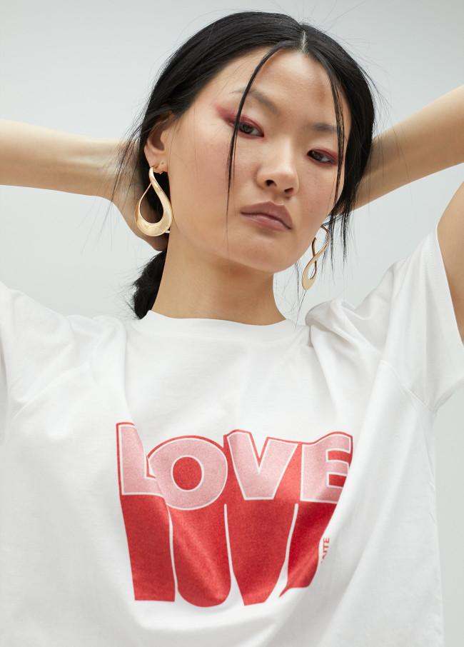 Lola Casademunt Camiseta Love Brillante