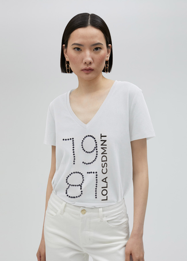 lola casademunt Camiseta manga corta 1981