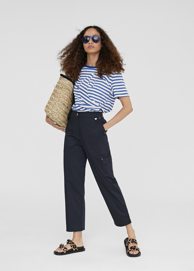 Lola Casademunt Camiseta Rayas Posicionado LC