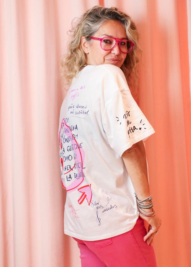 Lola Casademunt Camiseta Solidaria Princesa Girona