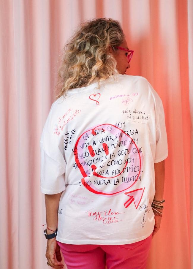 Lola Casademunt Camiseta Solidaria Princesa Girona