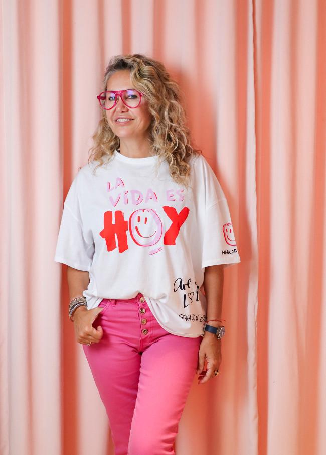 lola casademunt Camiseta Solidaria Princesa Girona