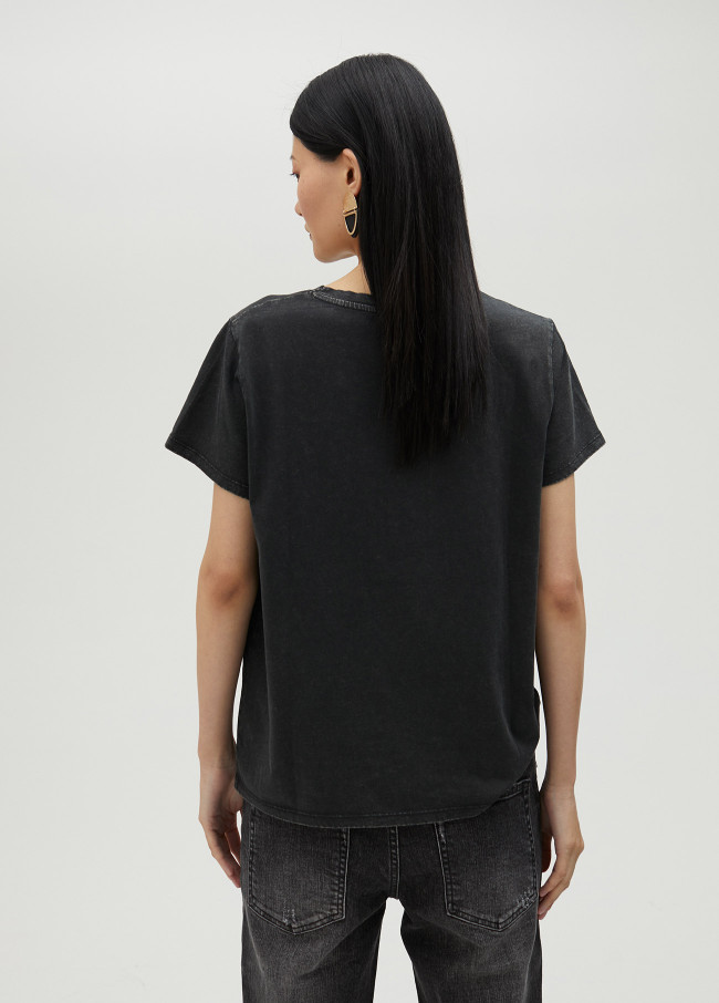 Lola Casademunt Camiseta Summer Con Strass