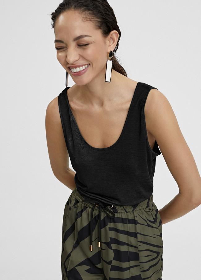 Lola Casademunt Camiseta Tirantes Lisa