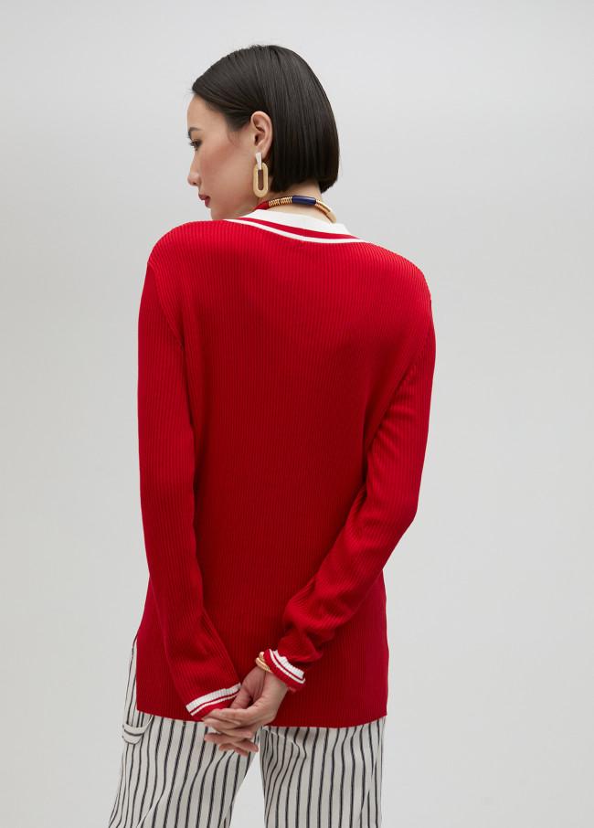 Lola Casademunt Cárdigan Bicolor