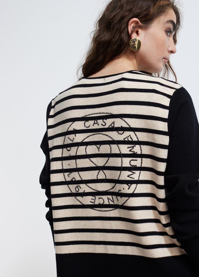 Lola Casademunt Cárdigan De Rayas