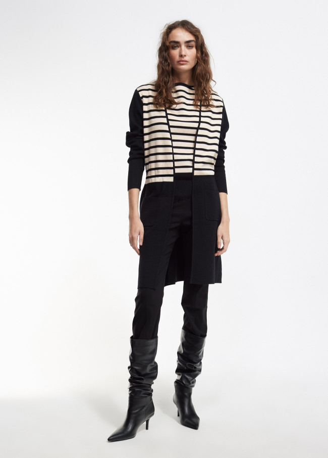 Lola Casademunt Cárdigan De Rayas