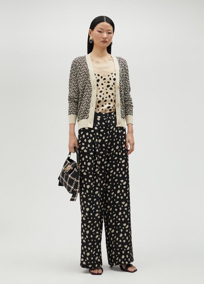 Lola Casademunt Cárdigan Jacquard Logotipado