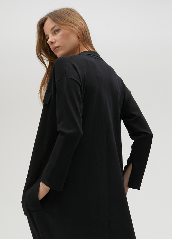 Lola Casademunt Cárdigan Largo Color Negro