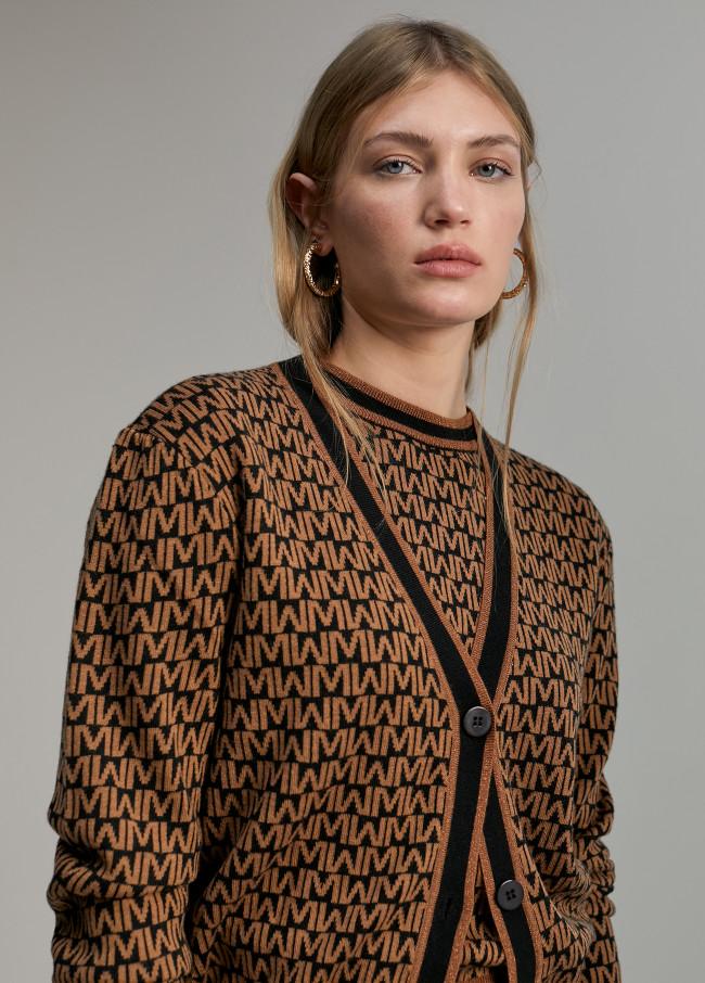 Lola Casademunt Cárdigan Monograma