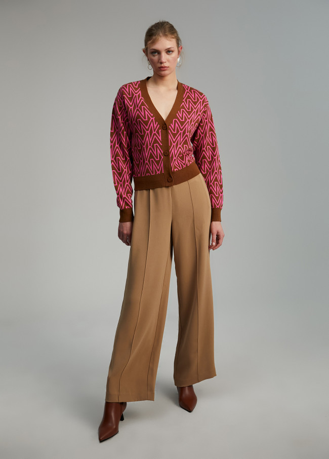 Lola Casademunt Cárdigan Monograma