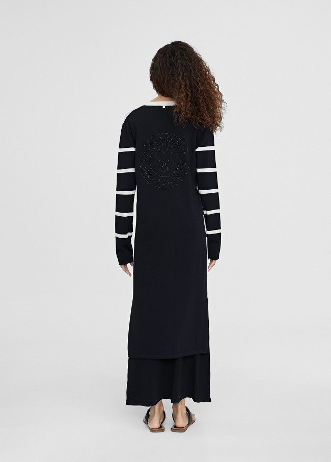 Lola Casademunt Cardigan Punto De Rayas