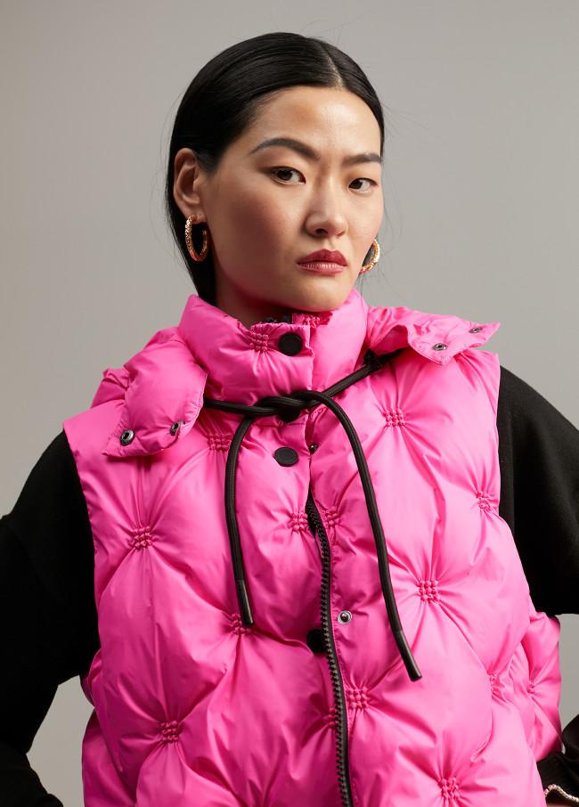 Lola Casademunt Chaleco Acolchado Animal Print