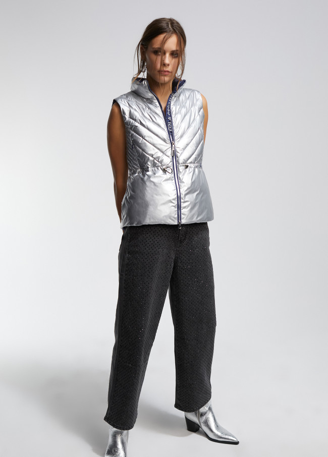 Lola Casademunt Chaleco Bicolor