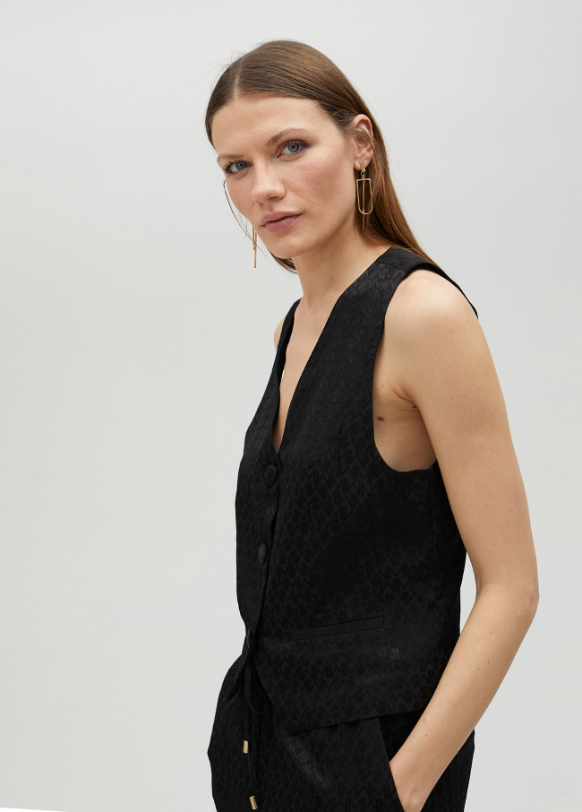 Lola Casademunt Chaleco Jacquard