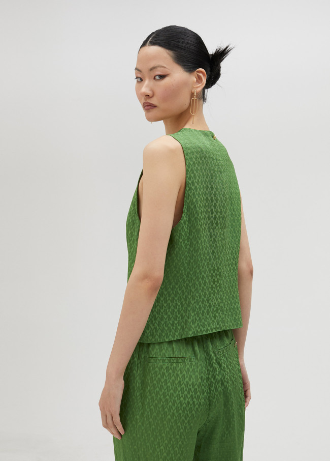 Lola Casademunt Chaleco Jacquard