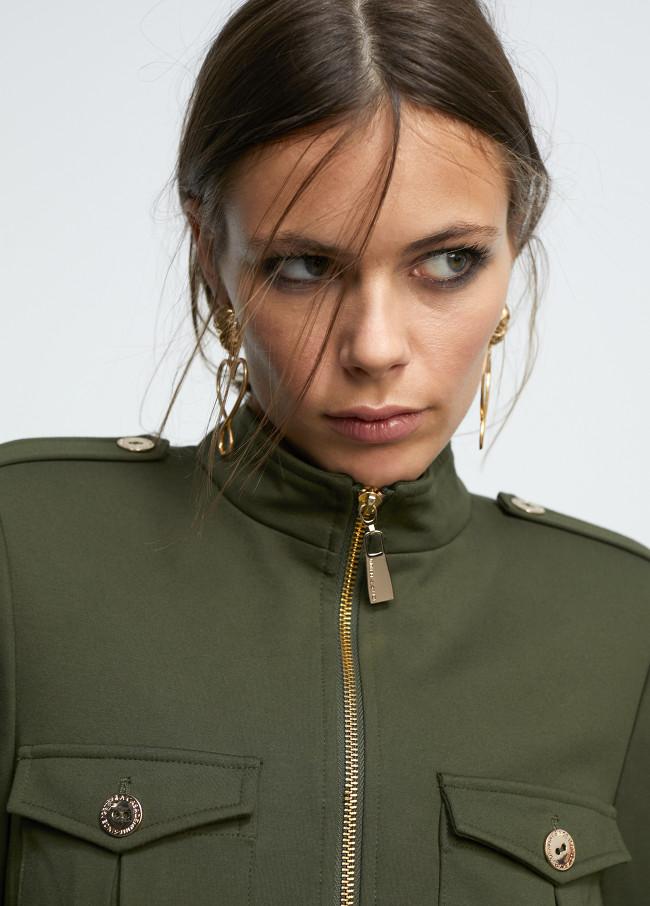 Lola Casademunt Chaqueta Con Cremallera