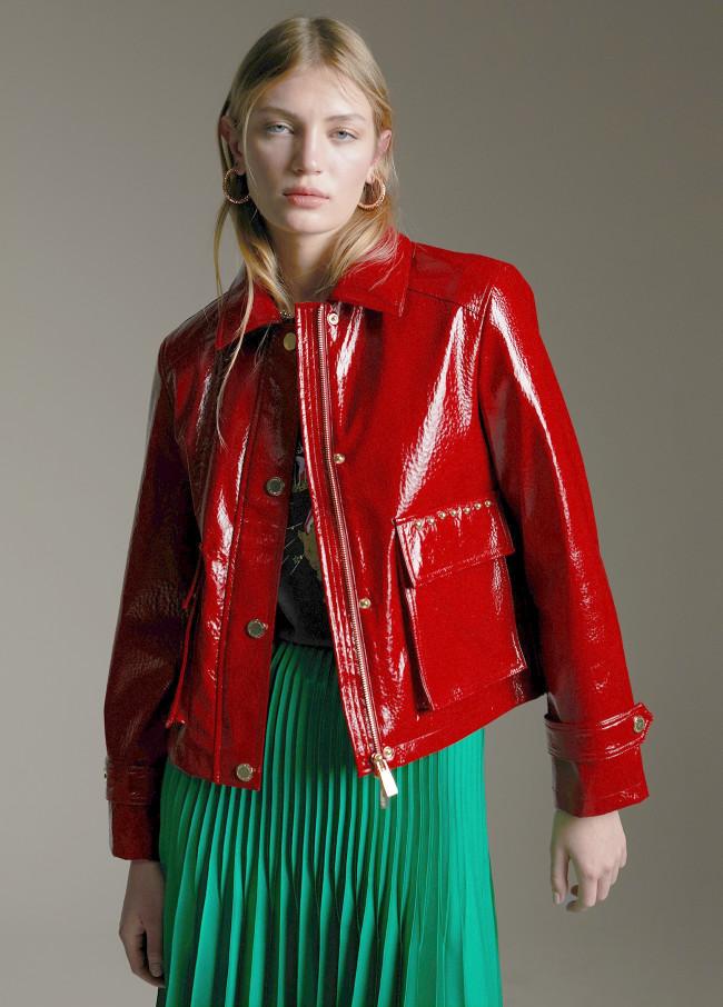 lola casademunt Chaqueta efecto charol