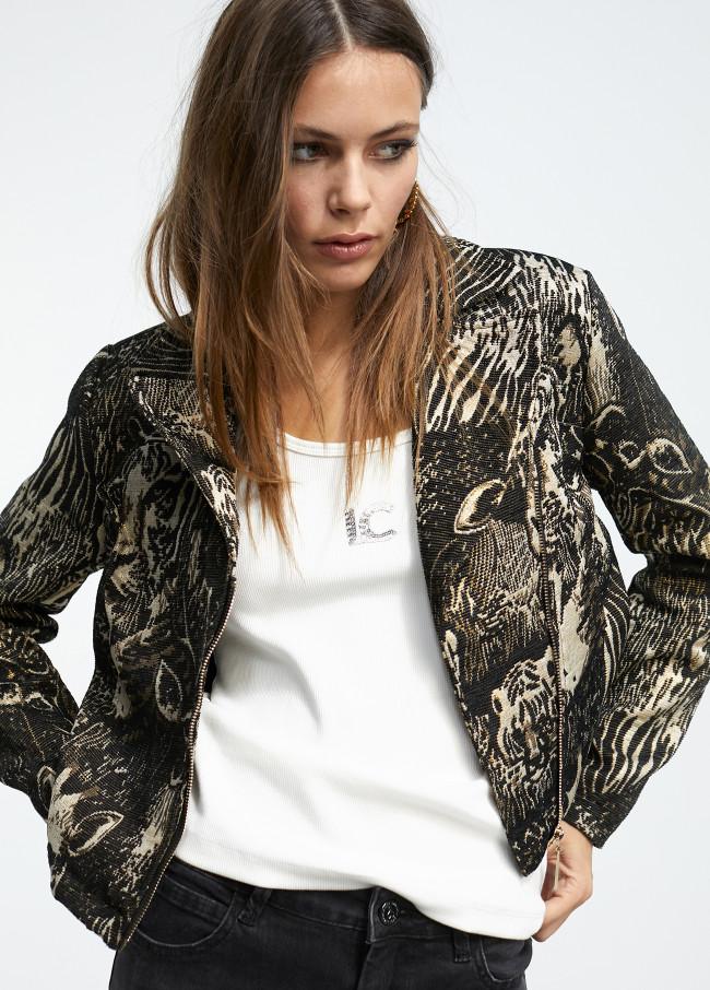 lola casademunt Chaqueta Jacquard animal
