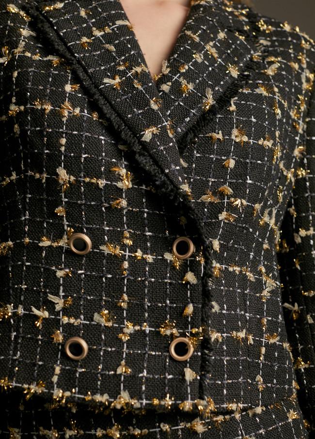 Lola Casademunt Chaqueta Perfecto Cuadros