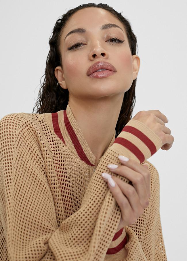 Lola Casademunt Chaqueta Punto Oversize