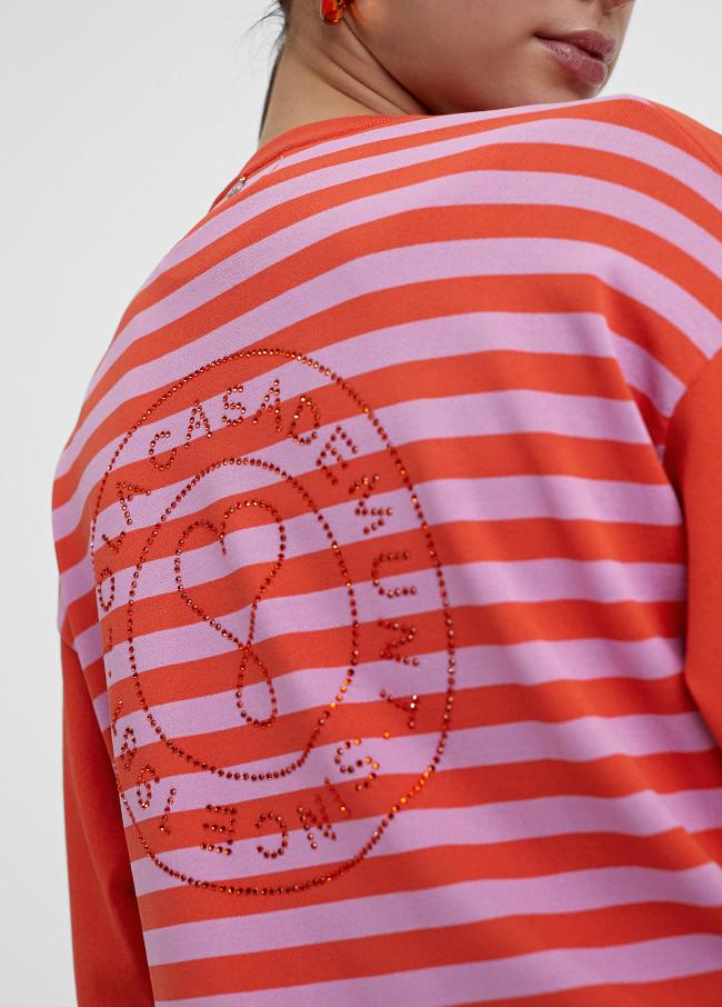 Lola Casademunt Chaqueta Punto Rayas Bicolor