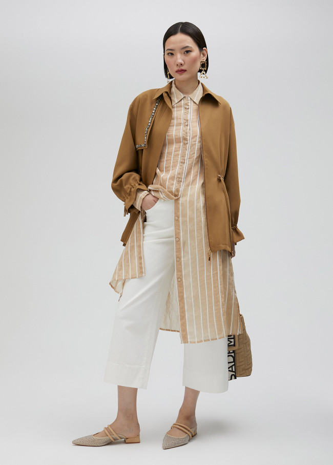 Lola Casademunt Chaqueta Sahariana Pedrería