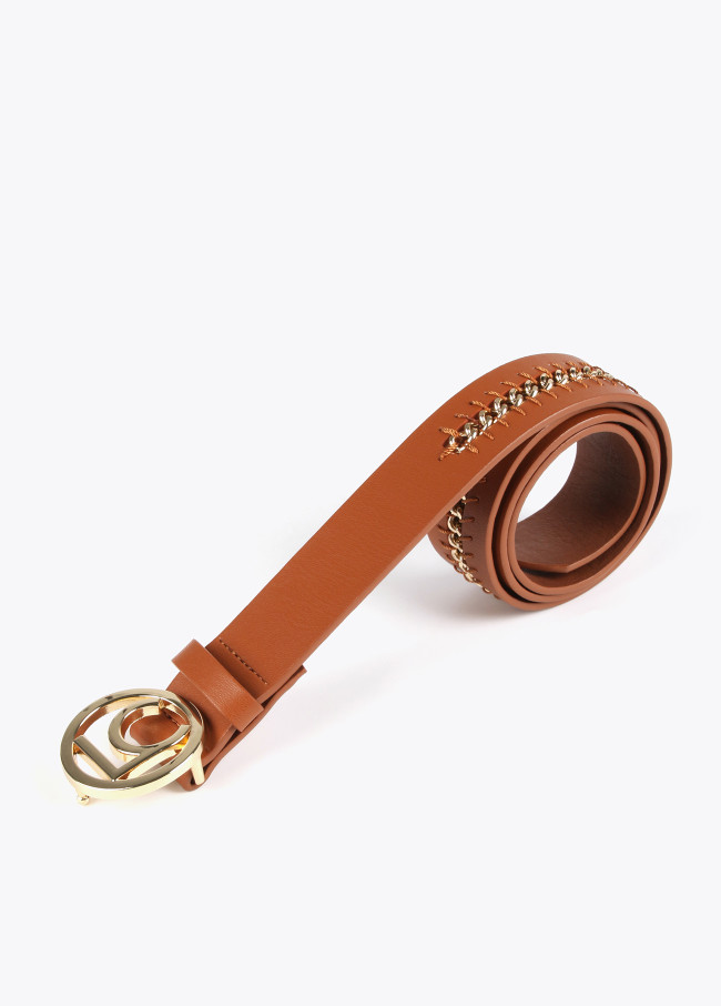 Lola Casademunt Cinturón Cadena Dorada