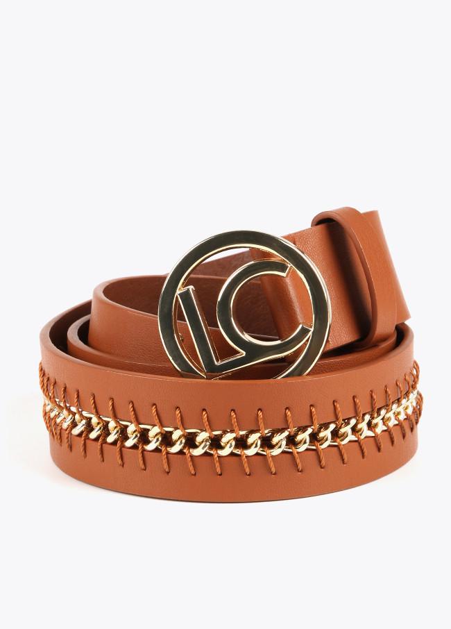 Lola Casademunt Cinturón Cadena Dorada