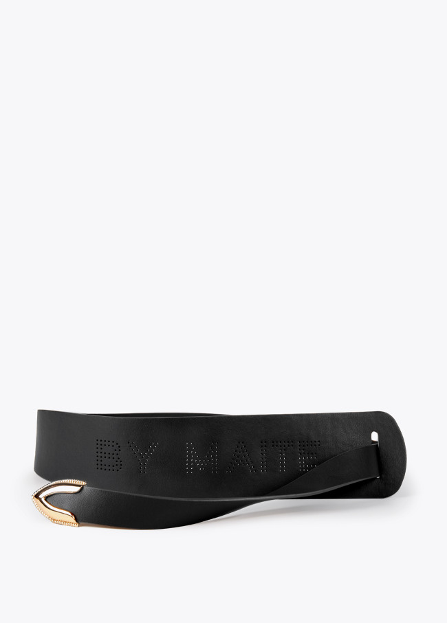 Lola Casademunt Cinturón Fajín Puntera Metálica