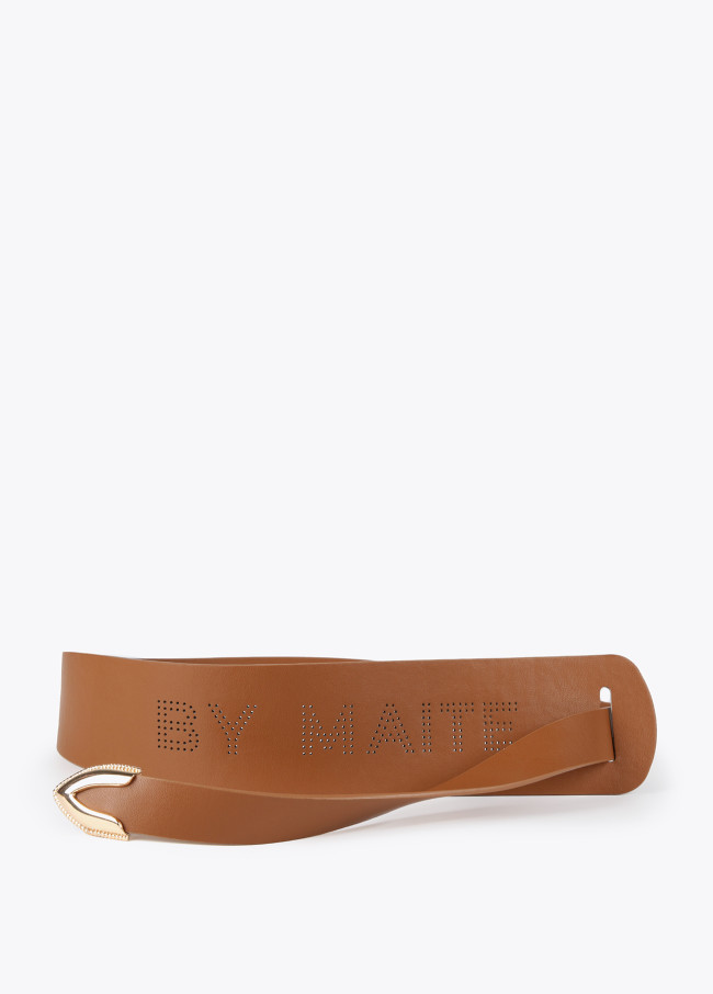 Lola Casademunt Cinturón Fajín Puntera Metálica