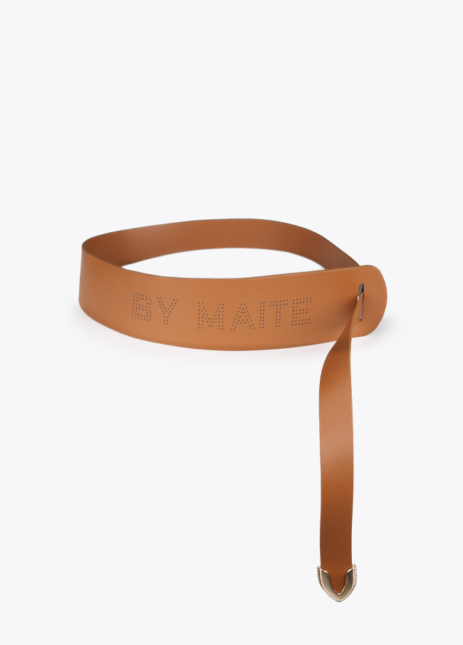 lola casademunt Cinturón fajín puntera metálica