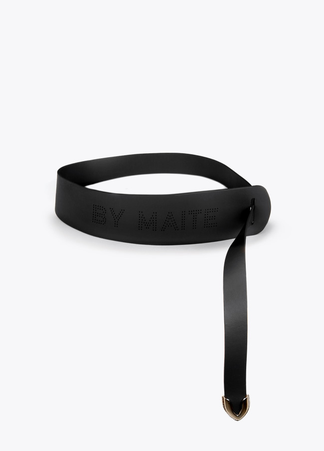 lola casademunt Cinturón fajín puntera metálica