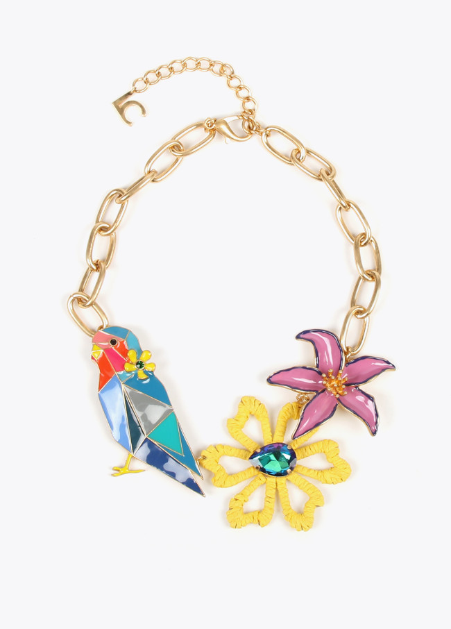 lola casademunt Collar ave tropical