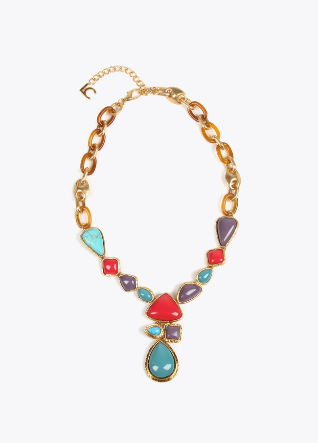 lola casademunt Collar combinado piezas colores