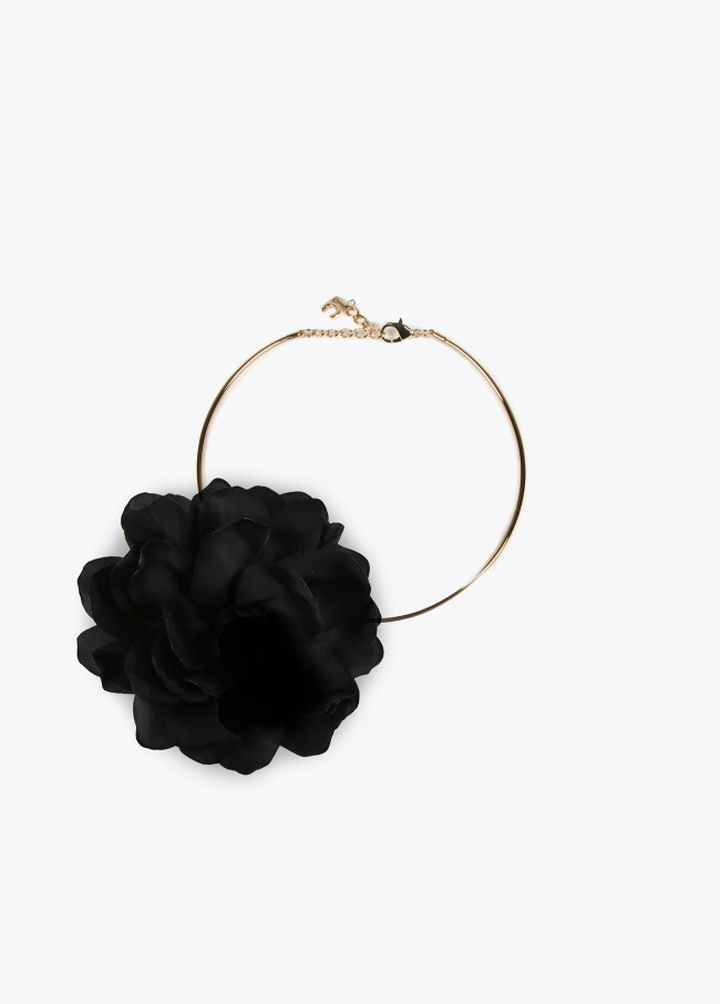 lola casademunt Collar flor grande extraible