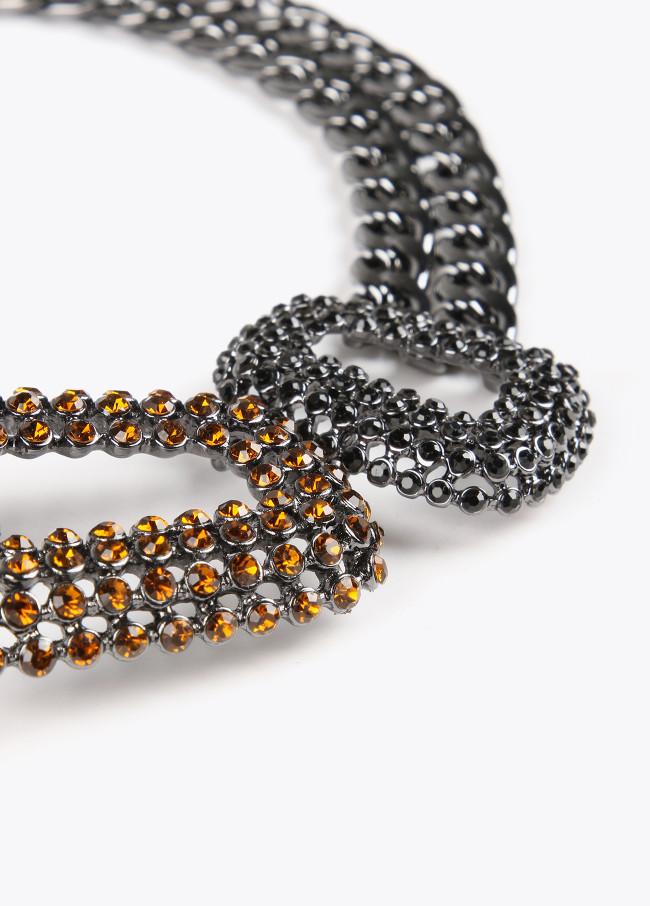 Lola Casademunt Collar Gargantilla Doble Pieza