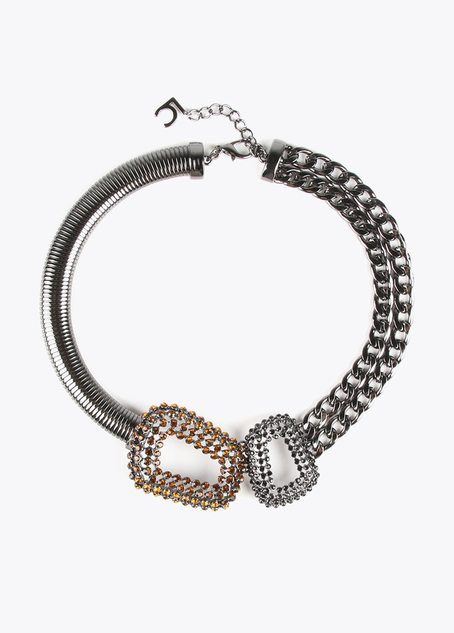 lola casademunt Collar gargantilla doble pieza