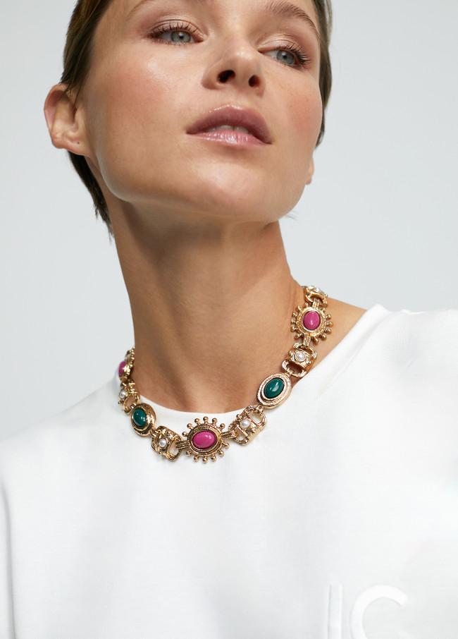 Lola Casademunt Collar Gargantilla Piedras