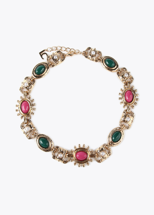 lola casademunt Collar gargantilla piedras