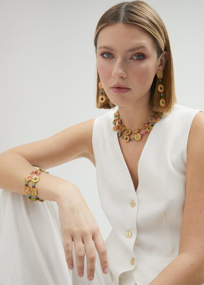 Lola Casademunt Collar Mini Flores