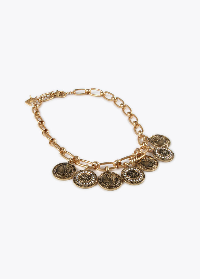 Lola Casademunt Collar Monedas Colgantes