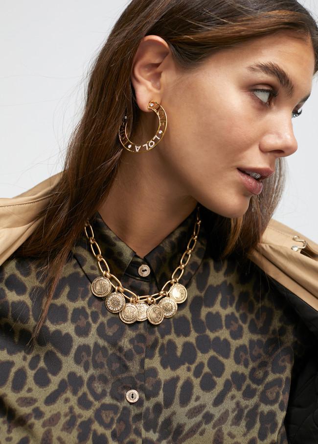Lola Casademunt Collar Monedas Colgantes