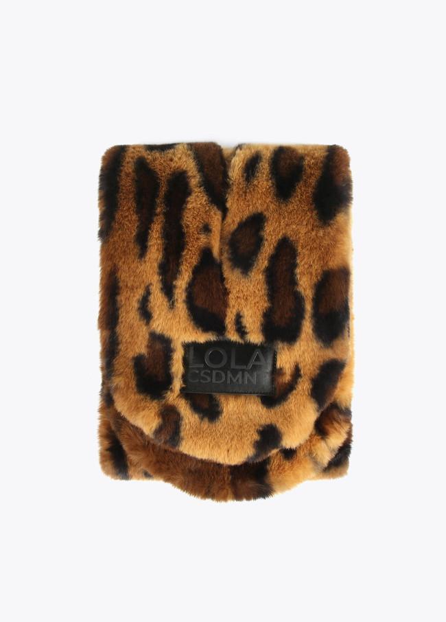 Lola Casademunt Cuello Animal Print
